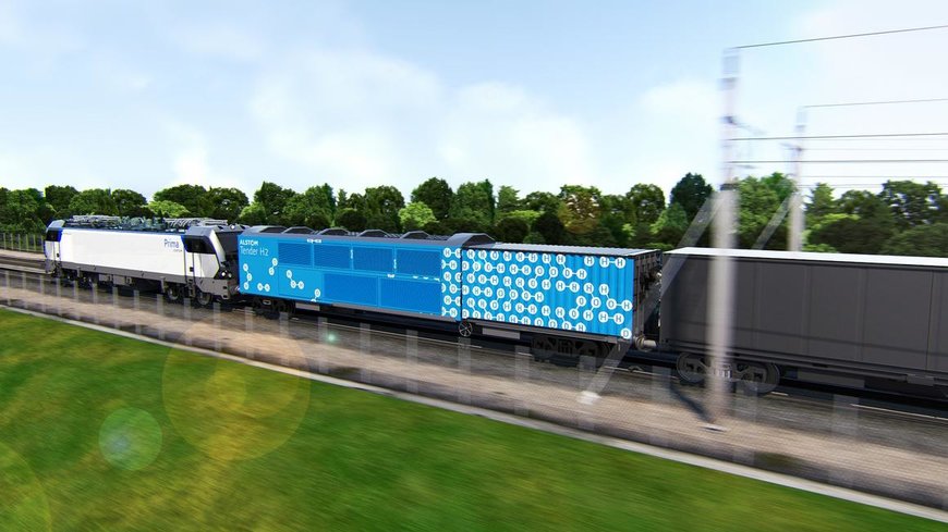 From 2025, Nestlé Waters France will use the first hydrogen-powered freight train through an innovative solution developed by Alstom and ENGIE